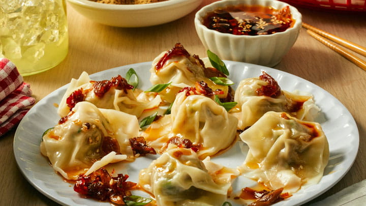 Flavor Forecast Drown Chili Crisp Dumplings