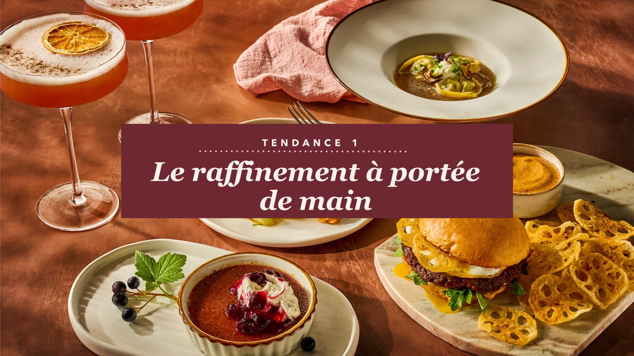 Le raffinement à portée de main