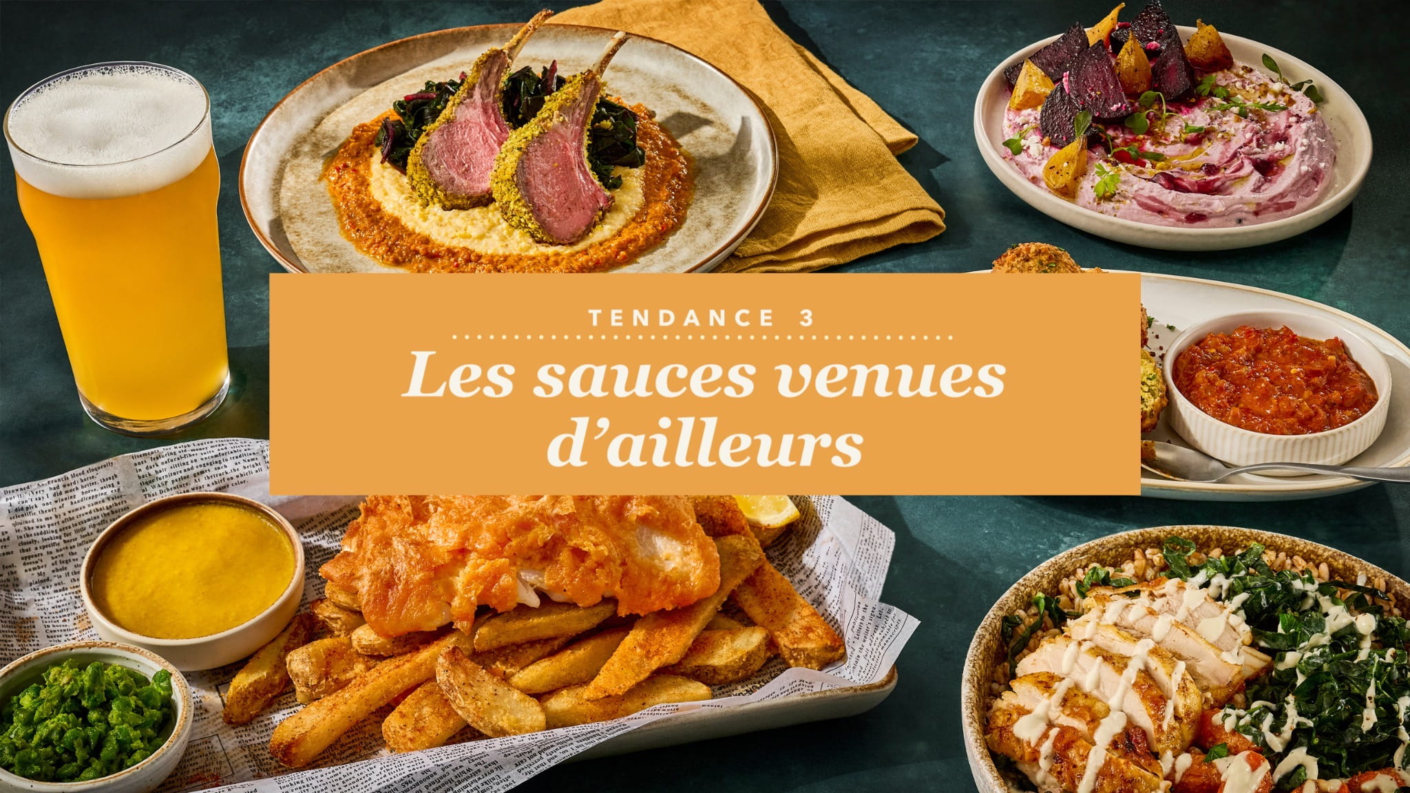 Les sauces venues d’ailleurs 