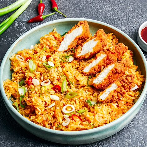 Riz croustillant Thai