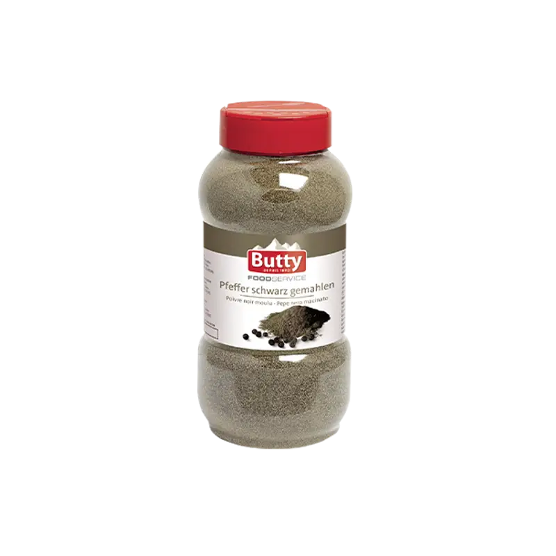 Butty Pfeffer schwarz gemahlen