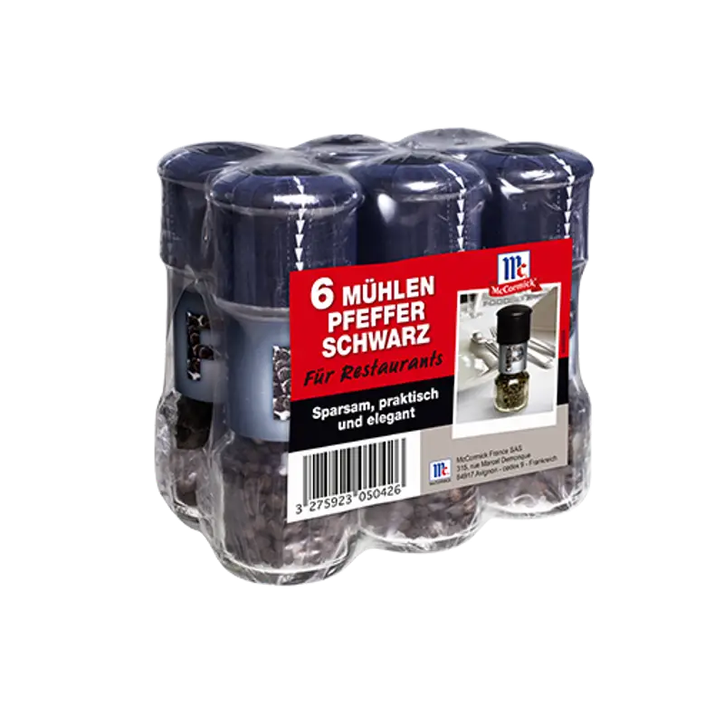 McCormick-Lot-de-6-Moulins-Sel