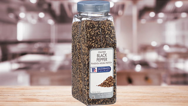 McCormick culinary cracked black pepper