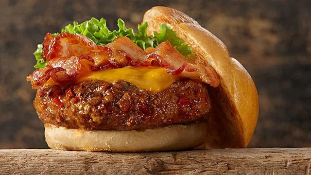 Backyard Brown Sugar Bourbon Burger