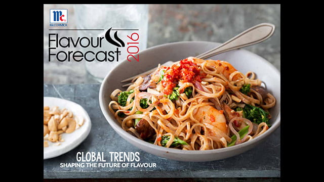 Flavour Forecast 2016