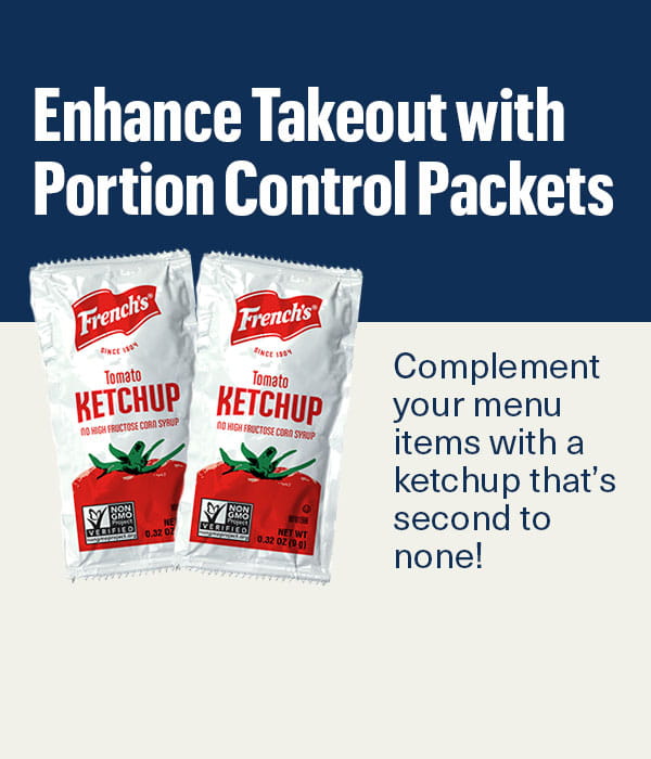 Portion Packets for delivery