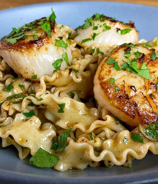 frank's redhot scallop scampi