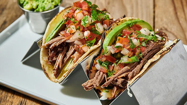 Cholula Chipotle Brisket Tacos