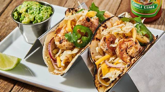 Mojito Lime Shrimp Tacos