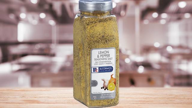 mccormick culinary lemon and pepper salt seasoning