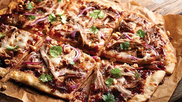Classic BBQ Pulled Pork Flatbread