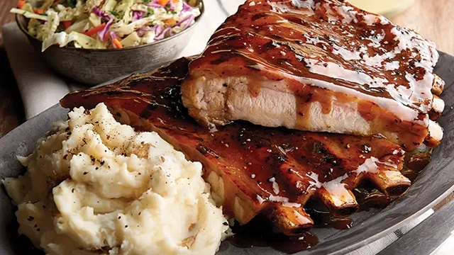 Honey Garlic Glazed Ribs