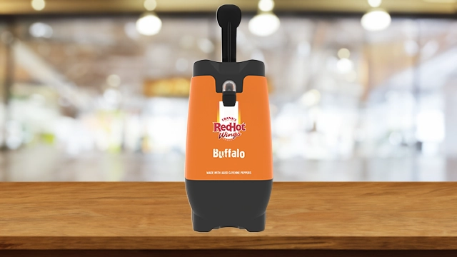 Frank’s RedHot® Original Buffalo Wings Sauce - Dispensing Pouch with Fitment 