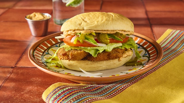 Chicken Milanesa Torta