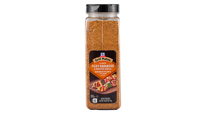 McCormick® Grill Mates® Fiery Habanero & Roasted Garlic Seasoning 