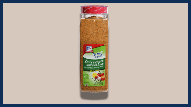Perfect Pinch Zesty Pepper Seasoning Blend