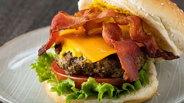 All American Bacon Cheese Burger