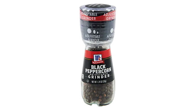 McCormick Culinary Black Peppercorn Grinder