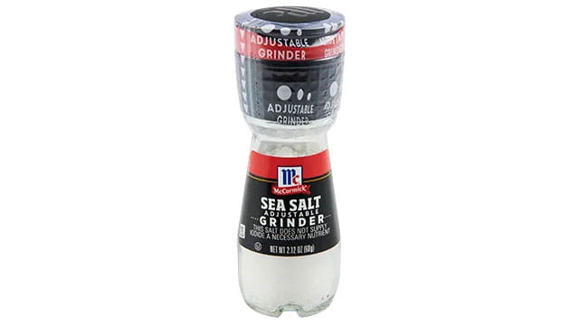 McCormick Culinary Sea Salt Grinder