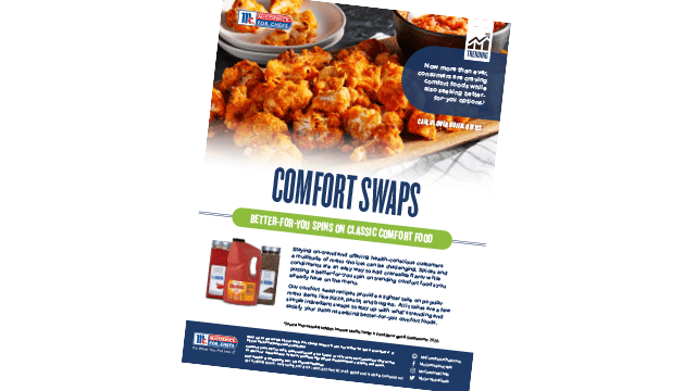 Comfort Swaps Flyer