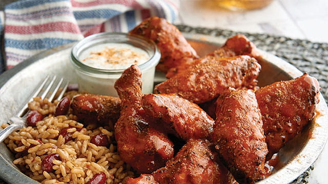 CAJUN HOT WINGS