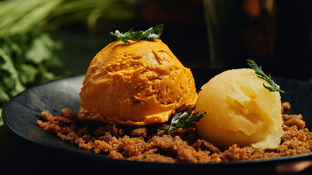 Carrot Cake Ice Cream Sundae