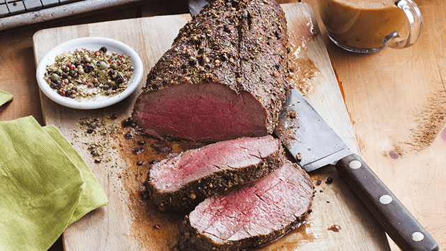 Peppercorn Encrusted Tenderloin