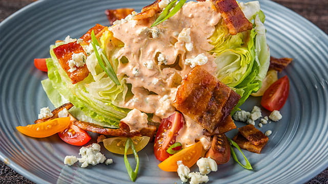 OLD BAY® HOT SAUCE SPIKED WEDGE SALAD