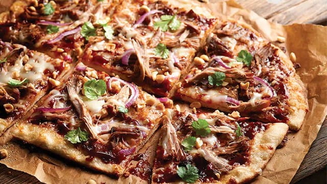 Classic BBQ Pulled Pork Flatbread