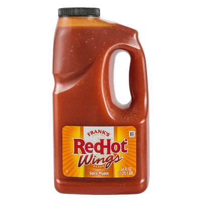 Frank's RedHot Spicy Maple Wing Sauce & Dip, 0.5 gal