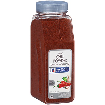 McCormick Culinary Chili Powder Light