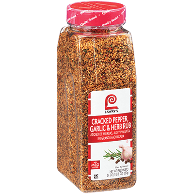 Lawry's Cracked Pepper Garlic Herb Rub