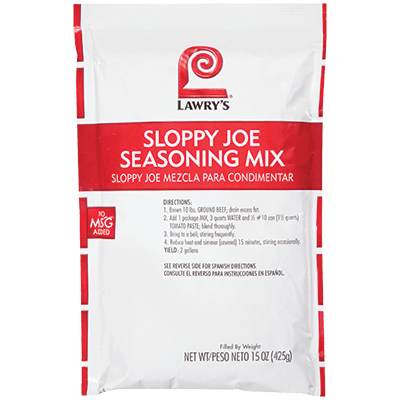 Lawry's Sloppy Joe Seasoning Mix
