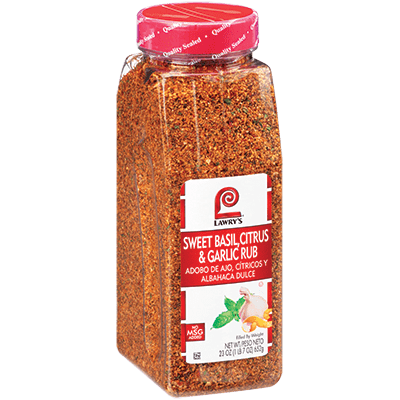 Lawry's Sweet Basil Citrus Garlic Rub
