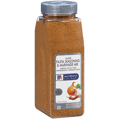 McCormick Culinary Fajita Seasoning Marinade Savory