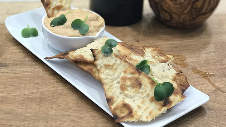 Barbecue White Bean Hummus