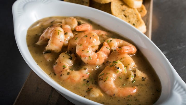 Garlicy Lemon Pepper Shrimp