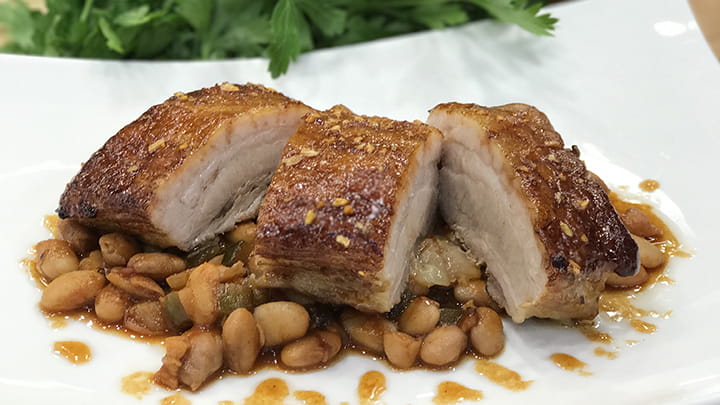 Barbecue Braised Pork Belly