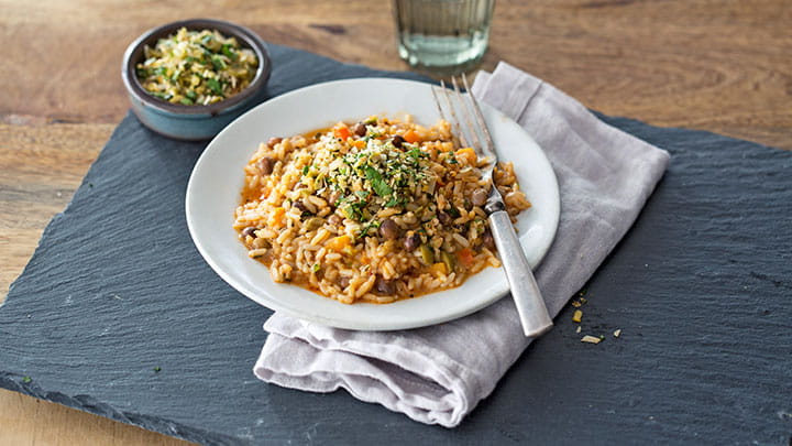 Caribbean Coconut and Pigeon Pea Rice