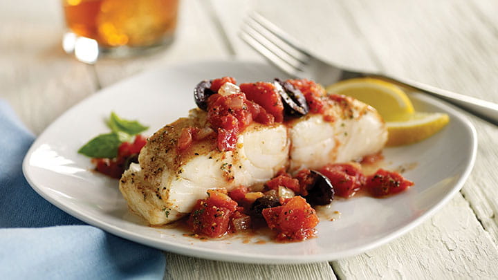 Halibut Provencal