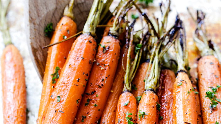 Honey Garlic Carrots