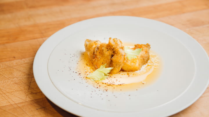 Mango Habanero Halibut Cheeks