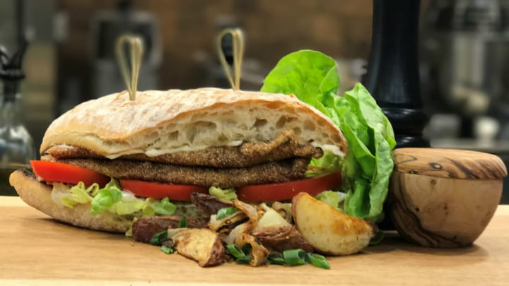 OLD BAY and Corn Crusted Tilapia Sandwich