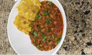 Red Red with Fried Plantains