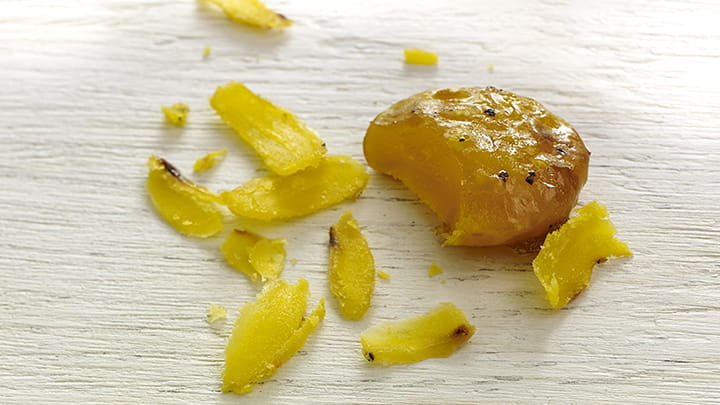 Rosemary Garlic Cured Egg Yolks