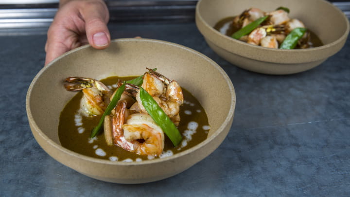 Shrimp Dancing Curry