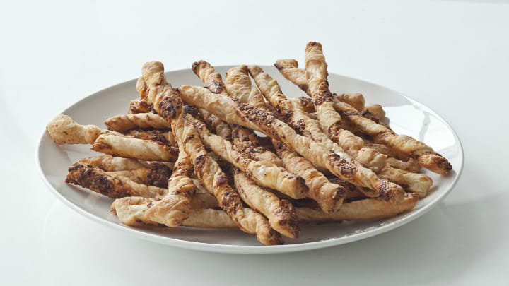 Smoke and Fire Cheese Straws