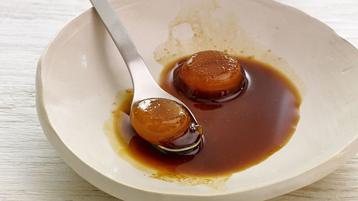 Soy Ginger Cured Egg Yolks