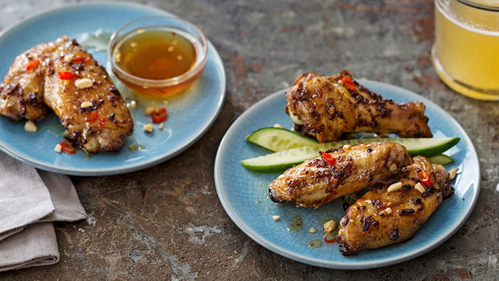 Sweet and Sour Rendang Chicken Wings