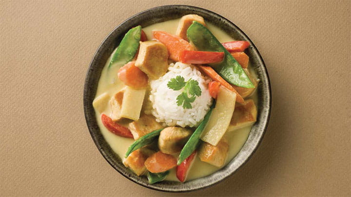 Thai Green Curry Coconut Chicken Soup